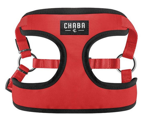 CHABA Dog Harness Comfort Fresh M, red