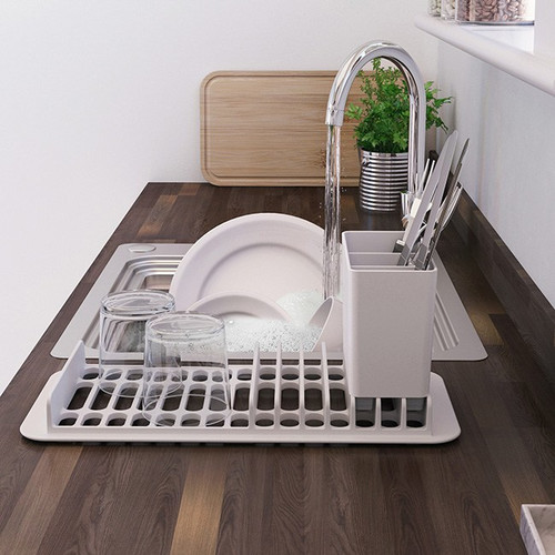 Steel Kitchen Sink Romesco 1 Bowl with Accessories