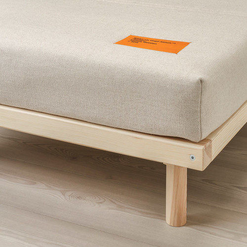 MARKERAD Cover for day-bed, beige, 80x200 cm