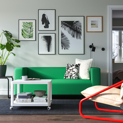 KLIPPAN 2-seat sofa, Vissle green