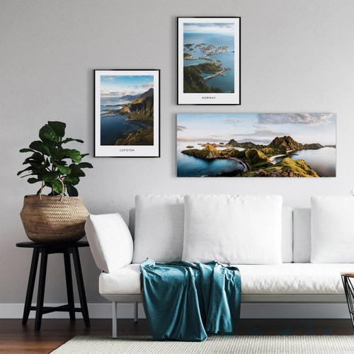 Picture Canvas 60x150cm Views Komodo