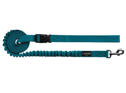 CHABA Jogging Dog Leash Bungee Leash 25, sea