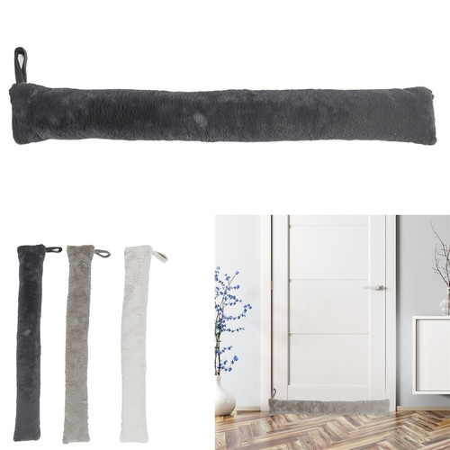 Draught Excluder Door Roll, grey