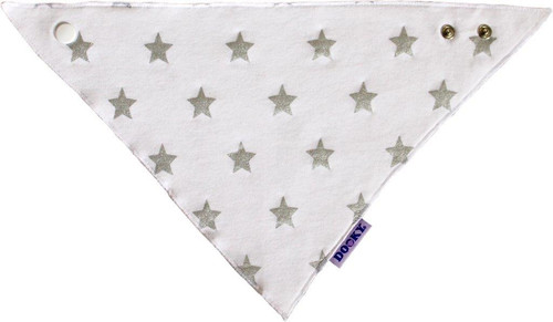 Dooky Dribble Bib Silver Star 0+