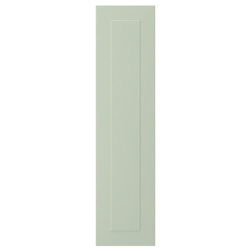 STENSUND Door, light green, 20x80 cm