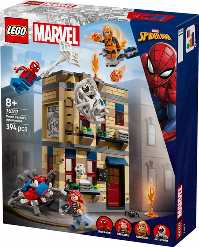 LEGO Marvel Peter Parker's Apartment 76317 8+