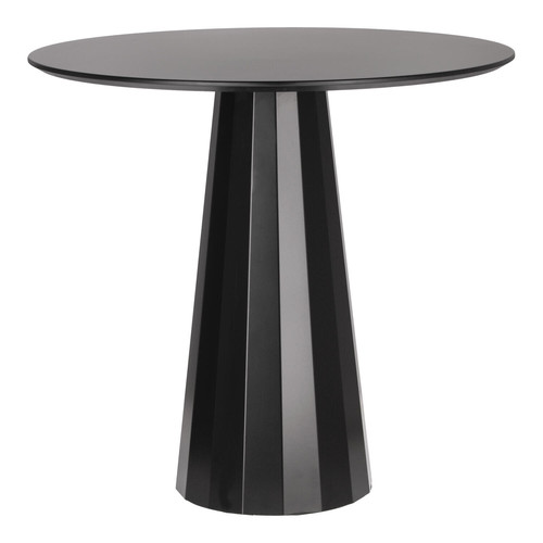 Pedestal Table Florero, black
