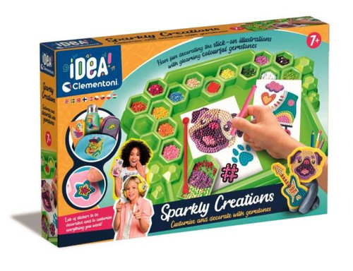 Clementoni Idea Art Ideas Sparkling Creations Creative Set 7+