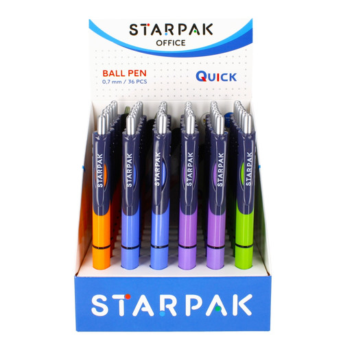 Starpak Ball Pen 0.7mm Office 36pcs