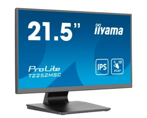 IIyama 21.5" Touch Screen Monitor T2252MSC-B2 IPS HDMI DP 2x1W