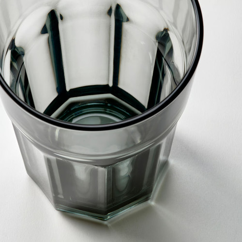 POKAL Glass, grey, 35 cl