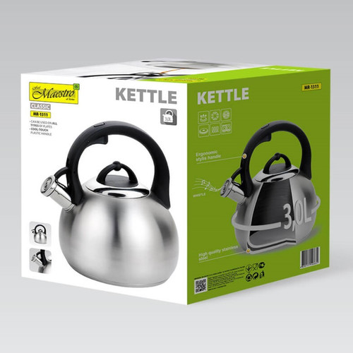 Feel Maestro 3.0L Stainless Steel Whistling Kettle MR-1311