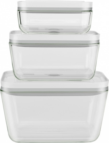 Zwilling Glass Vacuum Container Fresh&Save S/M/L, 3-pack