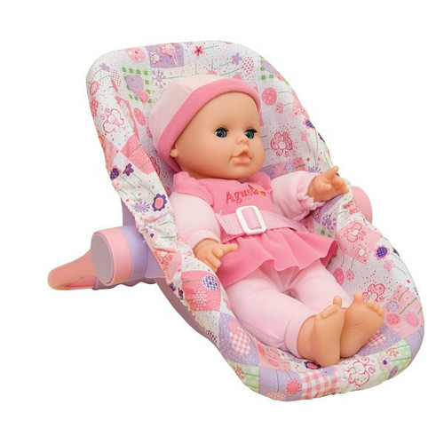 Doll with Baby Seat 29cm 3+