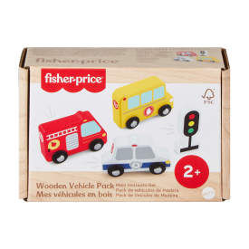 Fisher-Price Wooden Vehicle Pack JCY32 2+