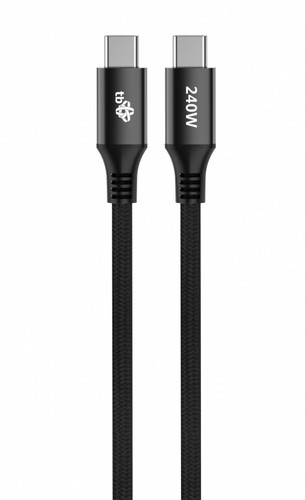 TB USB Cable USB C - USB C 1m 240W, black