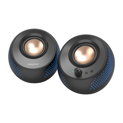 Creative Computer Speakers Pebble X 2.0-Channel, black