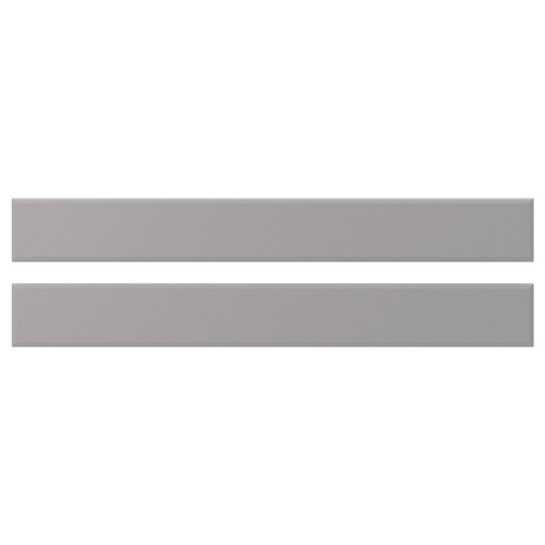 BODBYN Drawer front, grey, 80x10 cm