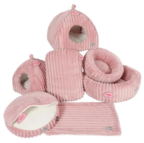 Zolux Cat Bed Naomi Round XL 56x56x19cm, pink