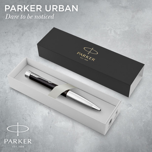 Parker Urban Twist Muted Black CT Ballpoint Pen