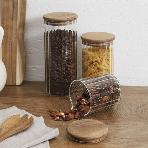 Storage Jar with Acacia Lid 1.1l