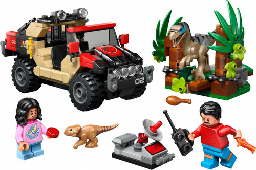 LEGO Jurassic World Raptor Off-Road Escape 6+
