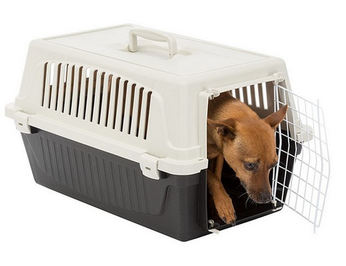 Ferplast Pet Carrier Atlas 20 EL, black-grey