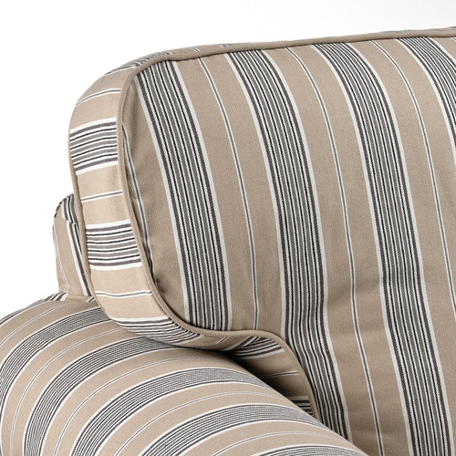 EKTORP 2-seat sofa, Karlshov beige/multicolour