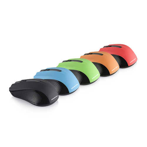 Modecom Wireless Optical Mouse WM9, black-red
