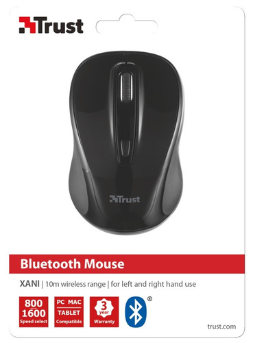 Trust Wireless Optical Mouse Xani Bluetooth, black