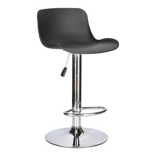 Bar Stool Inge, black/chrome