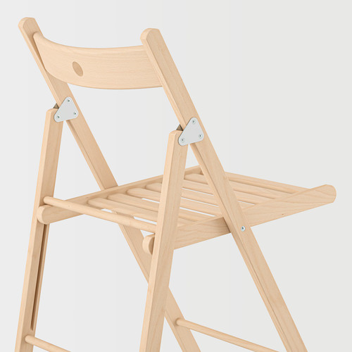 FRÖSVI Folding chair, beech
