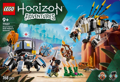 LEGO Horizon Aloy & Varl vs. Shell-Walker & Sawtooth 9+