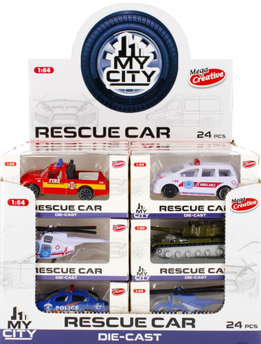 My City Rescue Car, 1pc, assorted models, 3+