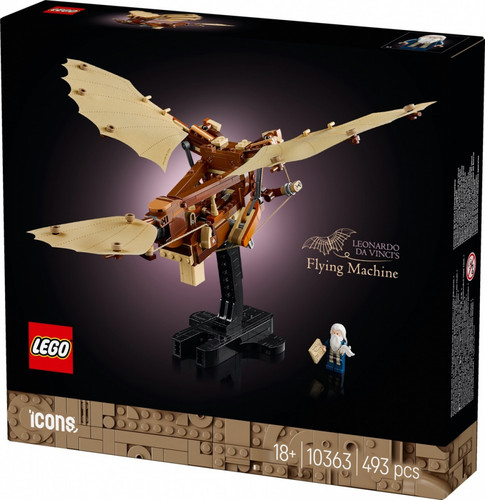 LEGO Icons Leonardo da Vincis Flying Machine 18+