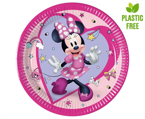 Paper Plates Minnie 20cm 8pcs