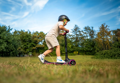 smarTrike Xtend Scooter 4in1 + Ride-on - Pink 12m - 12y