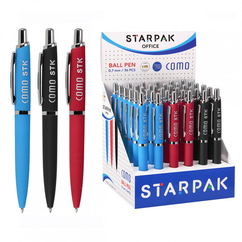 Starpak Ball Pen Como 0.7mm 24pcs