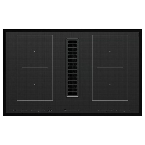 TÄCKNAN Ind hob/int extractor w recirc kit, IKEA 500/black