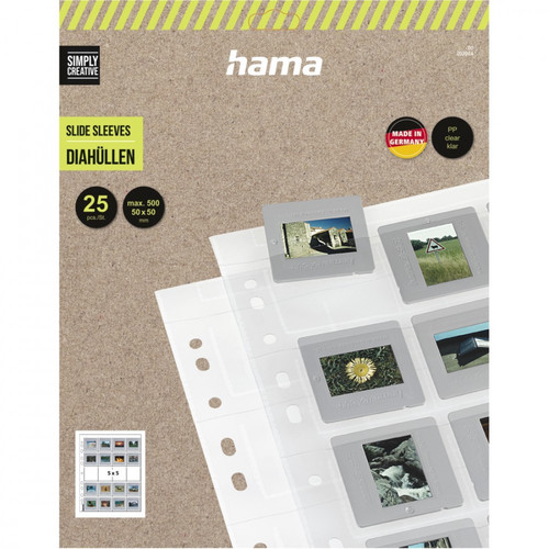 Hama Slide Sleeves 5x5 cm, 20-pack