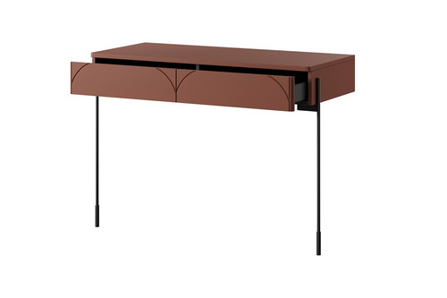 Modern Console Table/Dresser Sonatia, burgundy