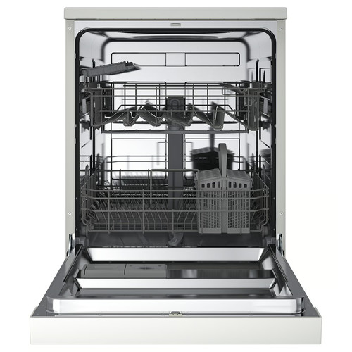 LAGAN Freestanding dishwasher, white
