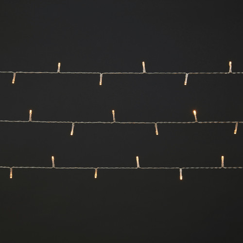 Christmas Lights 240 LED, indoor/outdoor, warm white, battery-powered