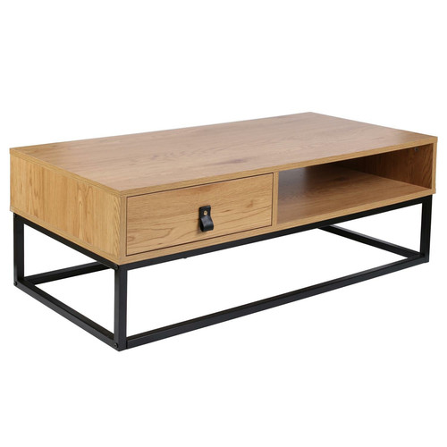 Coffee Table Abbott, oak/black