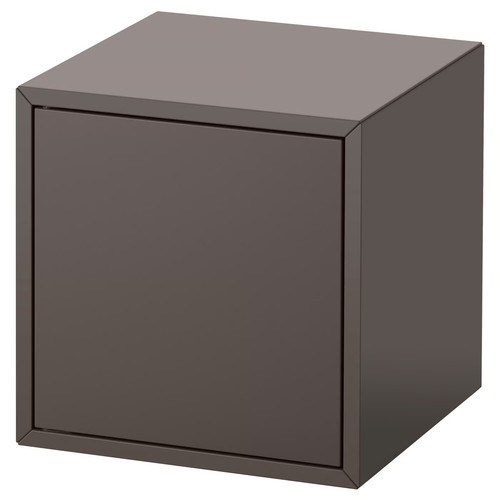 EKET Wall-mounted cabinet combination, dark grey, 35x35x35 cm