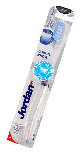 Jordan Target White Toothbrush Soft