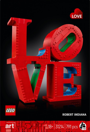 LEGO ART LOVE 18+