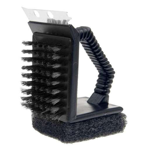 Grill Grate Cleaning Brush with Short Handle