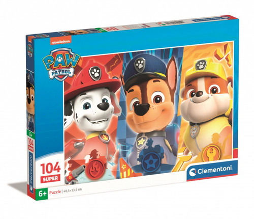 Clementoni Children's Puzzle Paw Patrol 104pcs 6+