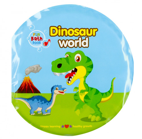 Bam Bam Bath Book Dinosaur World 6m+